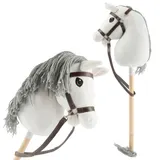 Bieco Hobby Horse Steckenpferd Schimmel Größe S – Bild 1