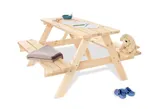 Pinolino Kindersitzgarnitur „Nicki Maxi für 6”, natur – Bild 1