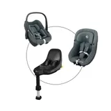 Maxi-Cosi Babyschale Pebble S inkl. Kindersitz Pearl S und Isofix-Basis FamilyFix S – Bild 3