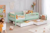 Ticaa Einzelbett „Eli“, Kinderbett, Jugendbett, Schlafzimmer, Kinderzimmer – Bild 1