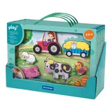 Ravensburger Play+ Magnetisches Holz-Zähl-Puzzle: Bauernhof – Bild 3