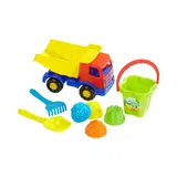Solini Sandspielzeug-Set mit Kipper 8-tlg. – Bild 3