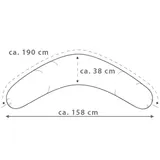 Theraline Original Stillkissen 190 cm – Bild 5
