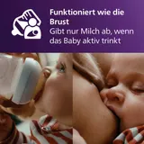 Philips Avent 2er-Pack Babyflasche Natural Response, 125ml, ab Geburt – Bild 5