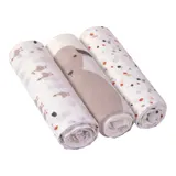 Lässig 3er-Pack Mullwindeln 80x80 cm Heavenly Soft Tiny Farmer – Bild 1