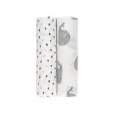 Lässig 2er-Pack Mullwindeln Heavenly Soft Swaddle XL 120x120 cm – Bild 1