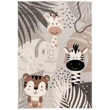 Pergamon Kinder Teppich Softstar Kids Safari Animal Friends – Bild 3