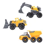 Dickie Toys Volvo Baustellenfahrzeuge Construction Set – Bild 4
