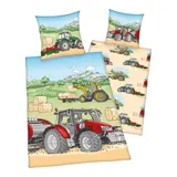 Herding Renforcé-Bettwäsche Traktor 80x80 / 135x200 cm – Bild 3