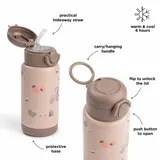 Done By Deer Thermoflasche mit Strohhalm, 340ml – Bild 4