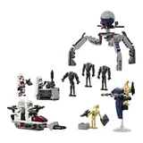 Lego® Star Wars™ 75372 Clone Trooper™ & Battle Droid™ Battle Pack – Bild 1