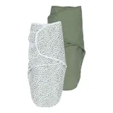 Meyco Baby 2er-Pack Pucktuch SwaddleMeyco 1.0 TOG Größe S/M – Bild 3