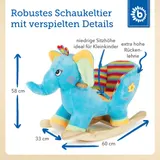 Bieco Plüsch Schaukeltier Elefant – Bild 5