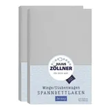 Julius Zöllner 2er-Pack Jersey-Spannbetttücher 70x140 cm – Bild 3