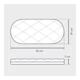 Julius Zöllner Matratze Dr. Lübbe Premium für Stubenwagen Maxi 82x47 cm – Bild 1