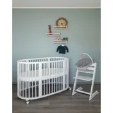 Stokke® Sleepi™ Bundle Sleepi inkl. Matratze und Spannbetttuch, Himmelstange und Himmell – Bild 4
