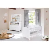 Pinolino 2-tlg. Babyzimmer Florentina extrabreit, inkl. extrabreitem Regalaufsatz – Bild 3