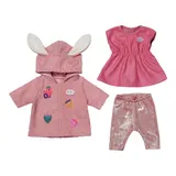 Zapf Creation Baby Born Puppen Outfit Mantel-Set mit Kleid 43cm – Bild 1