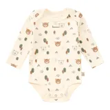 Bornino Lieblinge 3er-Pack Bodys langarm Tiny Forest – Bild 1