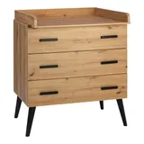 Schardt Wickelkommode Morris Oak – Bild 3