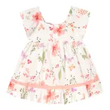 Mayoral Baby Kleid Flügelarm Blumen Libellen – Bild 1