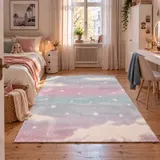 Pergamon Kinder Teppich Maui Kids Wolkenhimmel – Bild 1