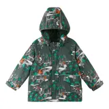 Reima Winterjacke mit Kapuze Wald – Bild 3