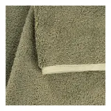 Fehn Kapuzenbadetuch 80x80 cm oliv – Bild 5