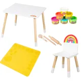 Roba Sitzgruppen-Set Play-Doh 12-teilig weiß/natur – Bild 3