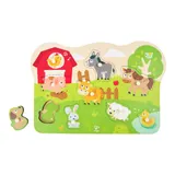 Hape Steckpuzzle Bauernhof – Bild 3