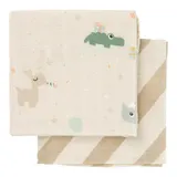 Done By Deer 2er-Pack Mullwindeln 65x65 cm – Bild 1