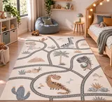Pergamon Kinder Teppich Maui Kids Dino Straßenteppich – Bild 1