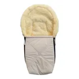 Kaiser Lammfellfußsack für Babyschalen EMMY beige – Bild 3