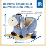 Bieco Plüsch Schaukeltier Esel – Bild 5