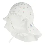 Sterntaler Musselin-Sonnenhut mit Nackenschutz Kirschen – Bild 3