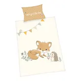 Baby Best Flanell Wende-Bettwäsche 40x60 / 100/135 cm – Bild 1
