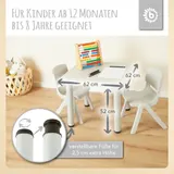 Bieco Kindertisch mit 2 Stühlen stapelbar & kippsicher – Bild 4