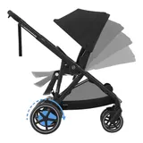 Cybex Gold Zwillings- und Kinderwagen Geschwisterwagen eGazelle S schwarz – Bild 4