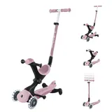 Globber Scooter 3in1 Go-Up Deluxe ECO 360 mit Leuchtrollen – Bild 1