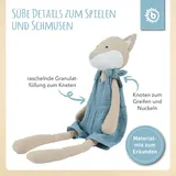 Bieco Kuscheltier aus Leinen & Musselin Fuchs - ab Geburt – Bild 4