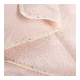 Fehn Kapuzenbadetuch 80x80cm rosa – Bild 4