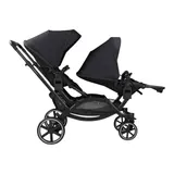 Abc Design Zoom Kinderwagen Zwillingswagen Zoom 2 schwarz – Bild 4