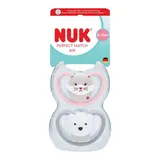 Nuk 2er-Pack Schnuller Perfect Match Air, 6-18M – Bild 3