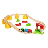 Brio Eisenbahn-Set Mein erstes Bahn Set mit Batterielok – Bild 1