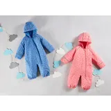 Bornino Schneeoverall mit Kapuze Sterne – Bild 4