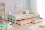 Ticaa Einzelbett „Mello“, Kinderbett, Jugendbett, Schlafzimmer, Kinderzimmer – Bild 1