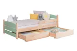 Ticaa Einzelbett „Mello“, Kinderbett, Jugendbett, Schlafzimmer, Kinderzimmer – Bild 3