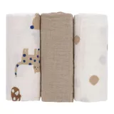 Lässig 3er-Pack Mullwindeln 60x60 cm – Bild 1