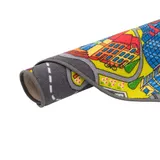 Snapstyle Kinder Straßenteppich 3D Big City Rund – Bild 4