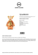 Steiff Kuscheltier Disney Originals Tigger 30cm – Bild 5